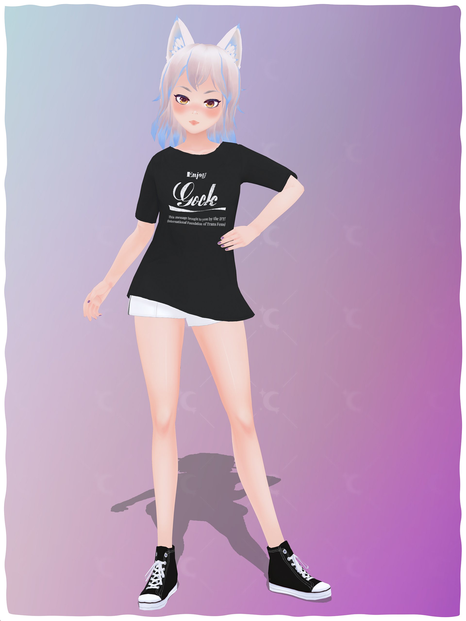 [VRoid Digital] Lunazera Shirt pack for VRoid Models product image (6)