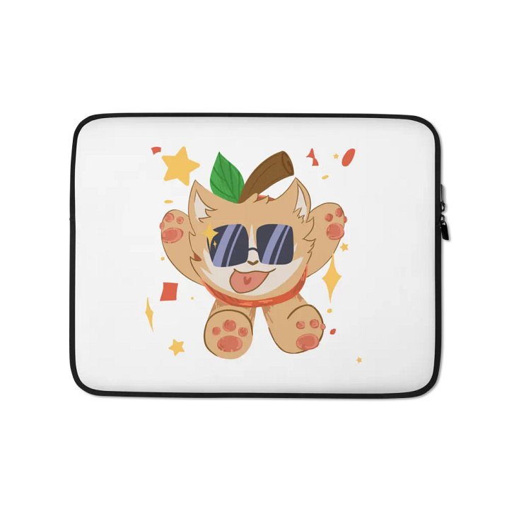 Apple Cat Laptop Sleeve product image (1)