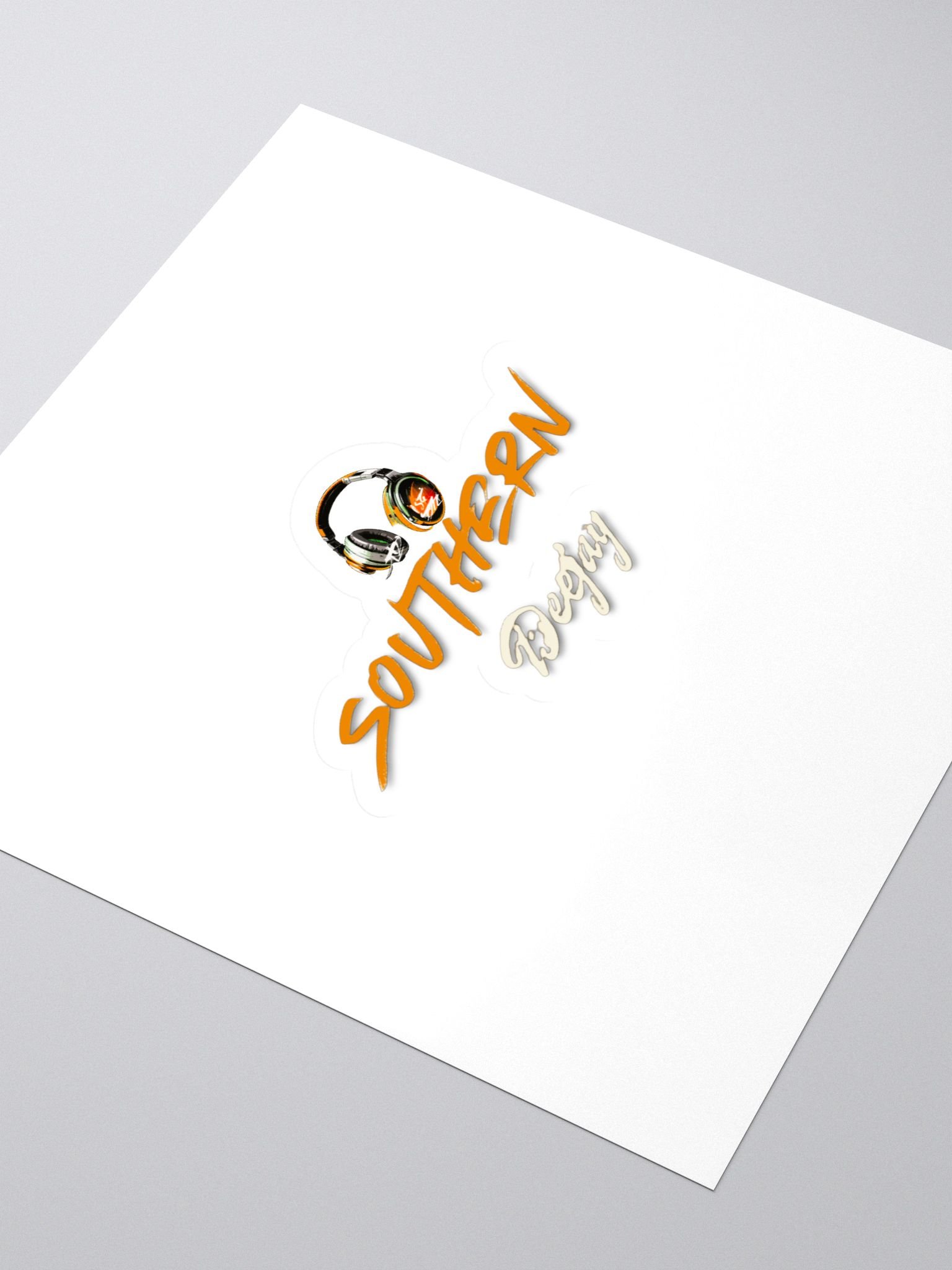 SOUTHERN Deejay Headphones Kiss Cut Stickers product image (3)
