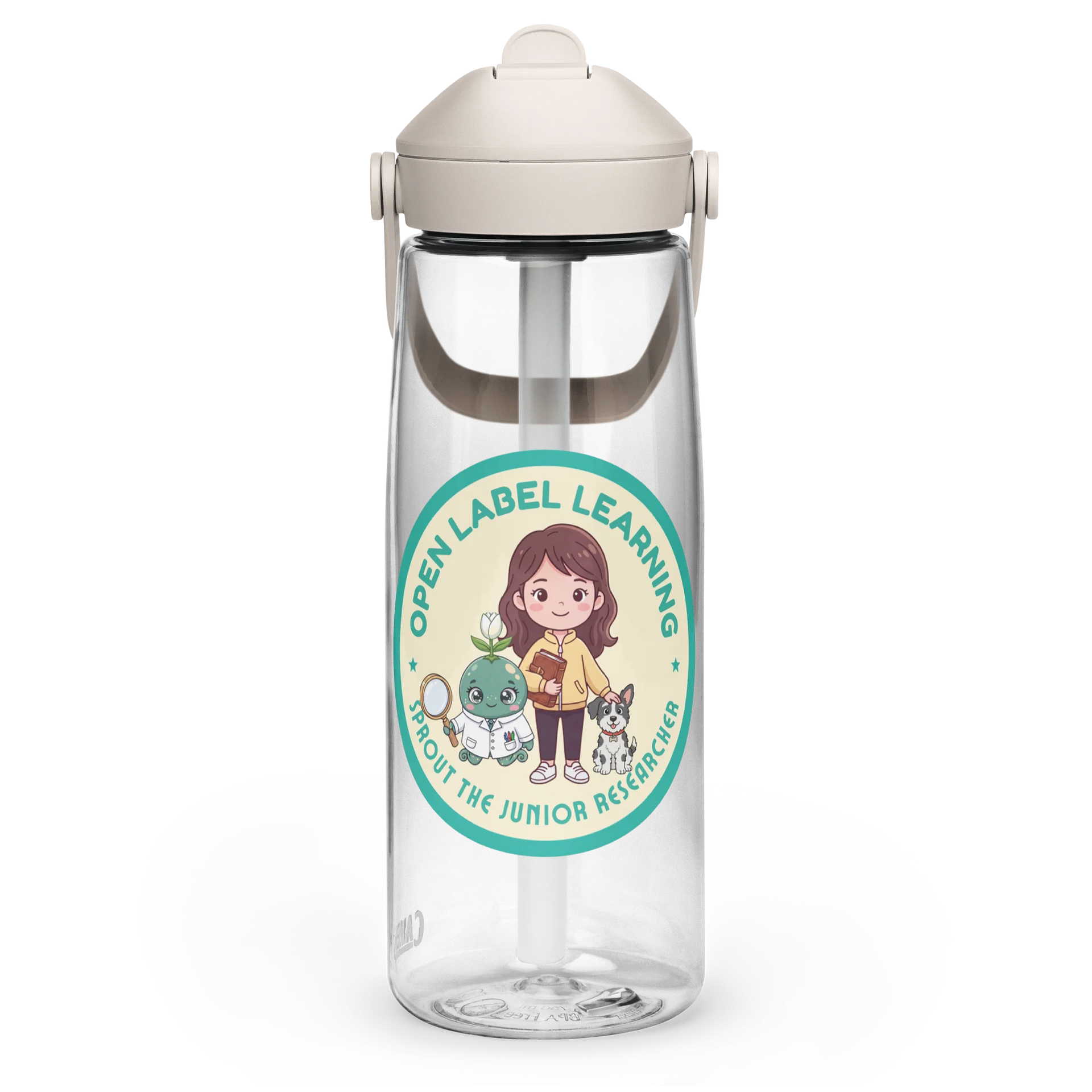 Sprout and Friends Water Bottle Sticker product image (3)