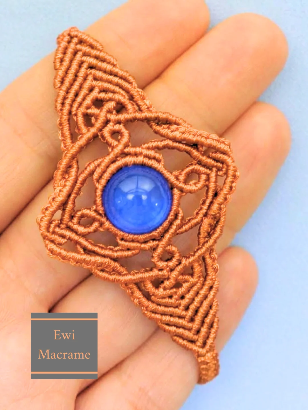 Boho Micro Macrame Bracelet – Photo Tutorial product image (1)
