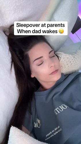Sleepover at parents 🥲 goodmorning dad! #parents #goodmorning #sleep #sleepover #reels #newreel #relatable #fyp #viral #tiktok