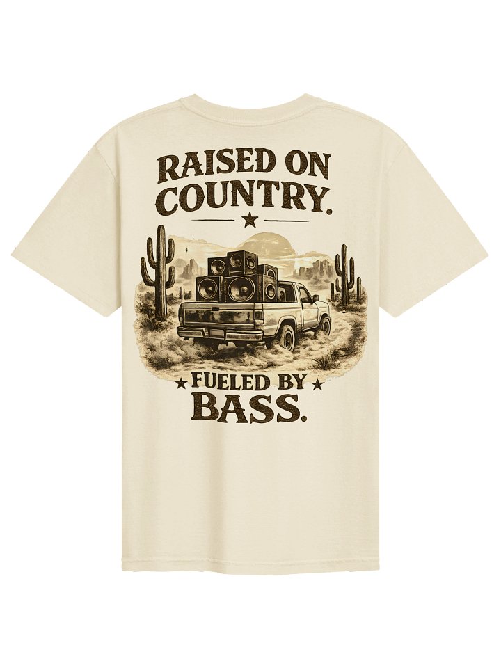 Country Hardstyle | Raised on Country | Heavyweight T-Shirt product image (2)