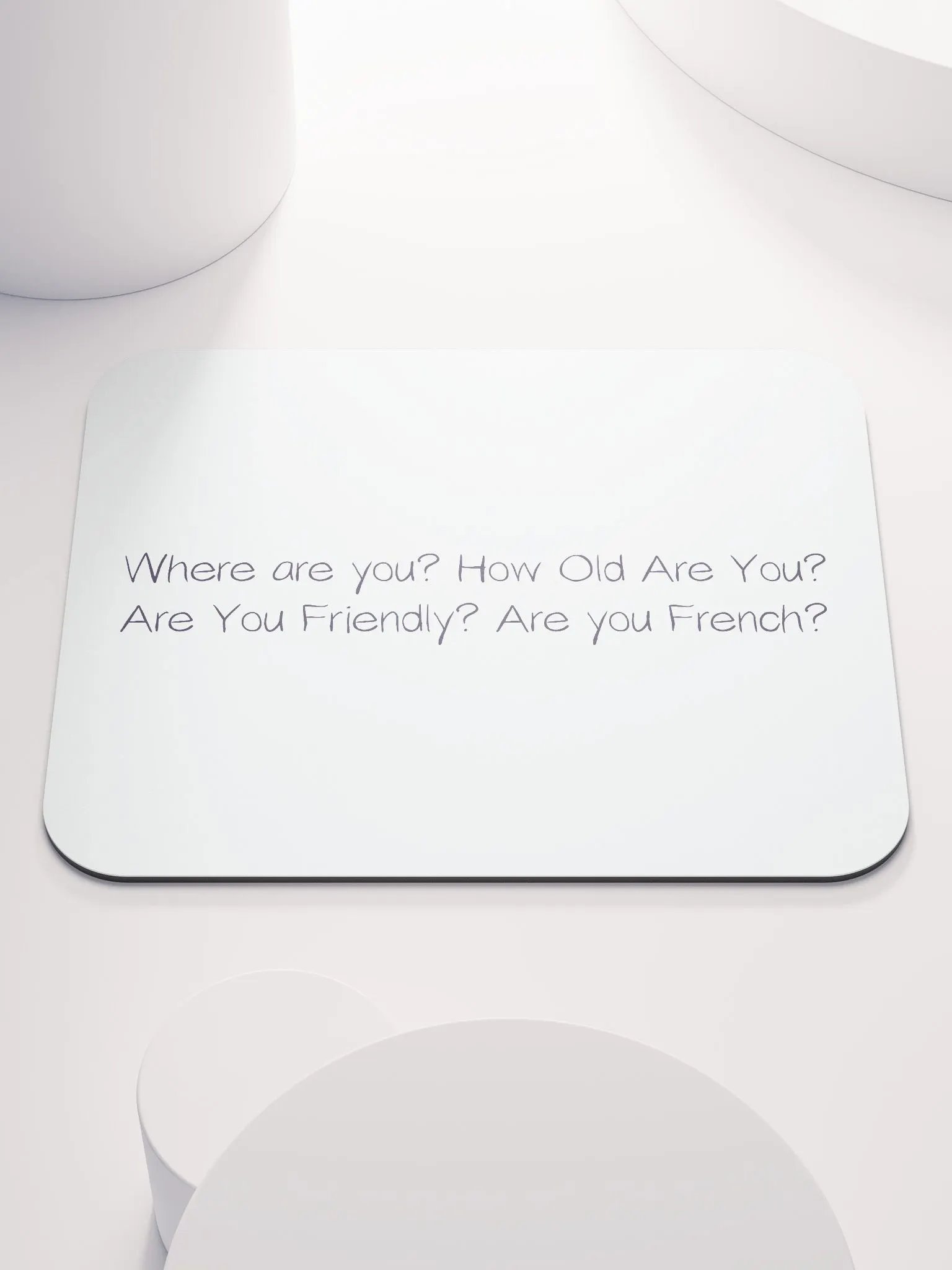 Friendly Mouse Pad product image (1)