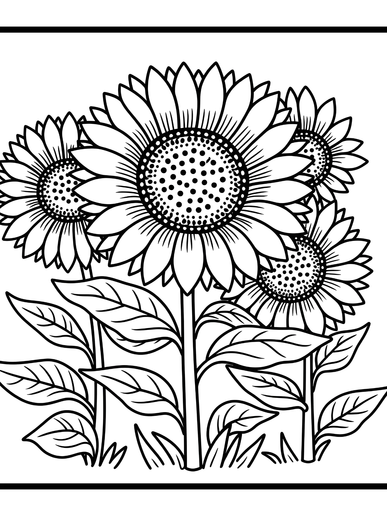 Free Spring Coloring Pages for Kids product image (2)