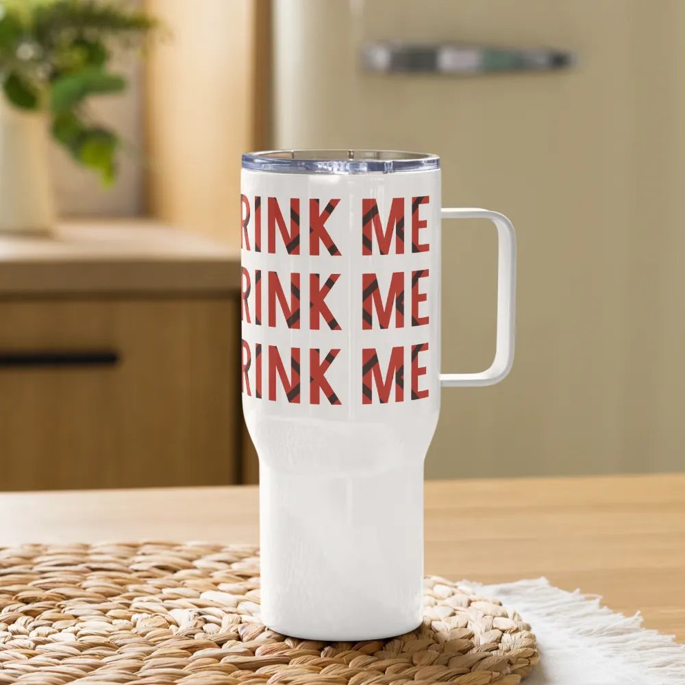 Warning Grid Travel Mug product image (11)