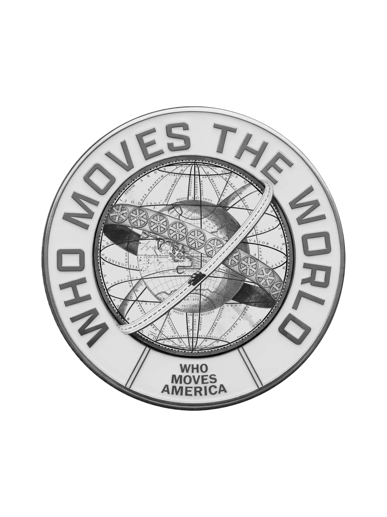 Who Moves America - Enamel Pin product image (1)