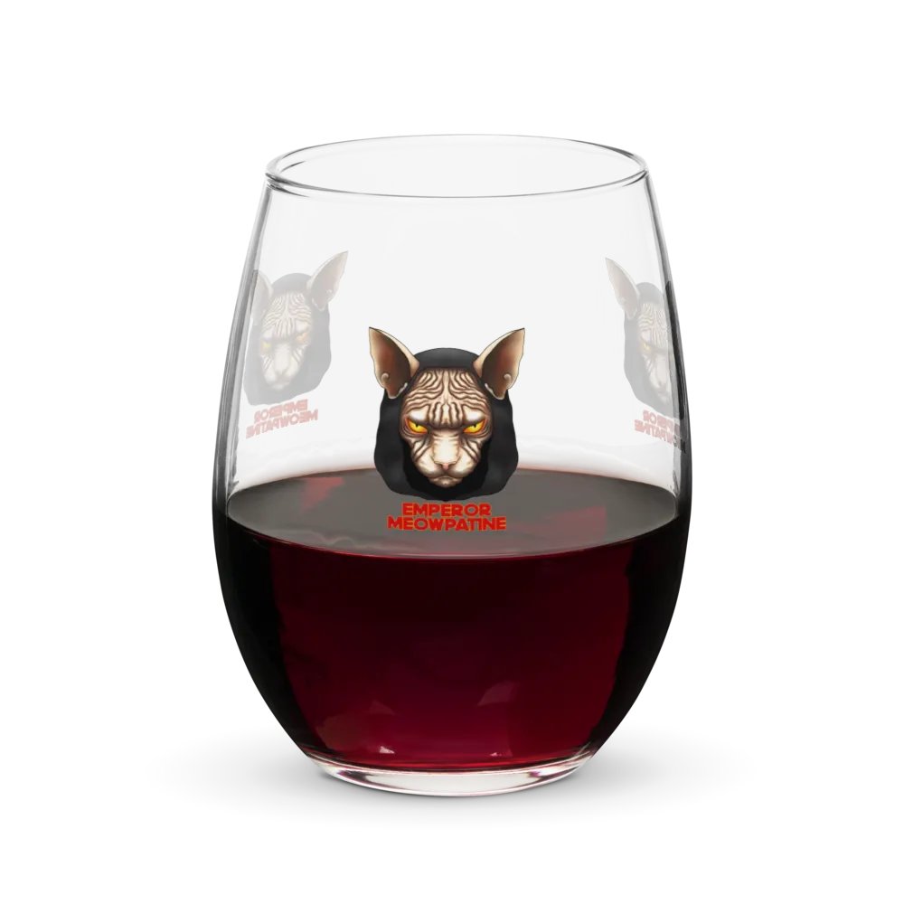Emperor Meowpatine Wine Glass product image (8)