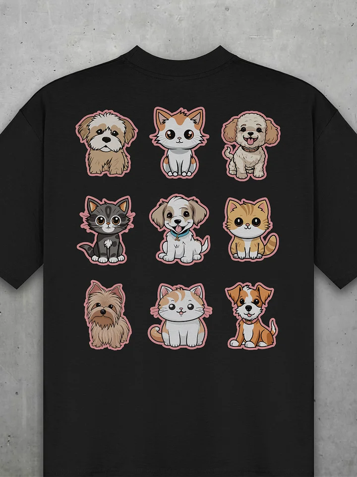 Adopt Don't Shop Oversized Tee product image (1)
