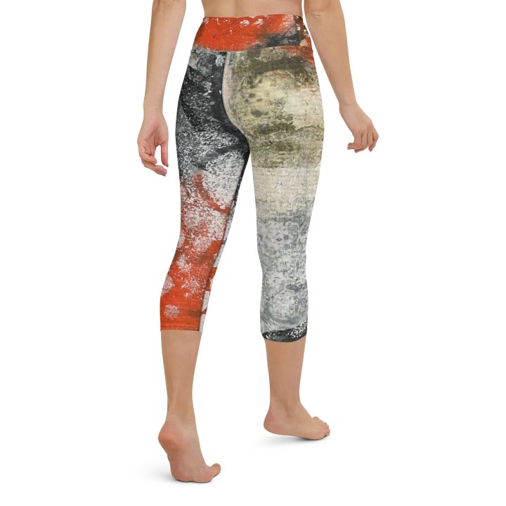 original artwork by b.reters printed on capri leggings product image (2)