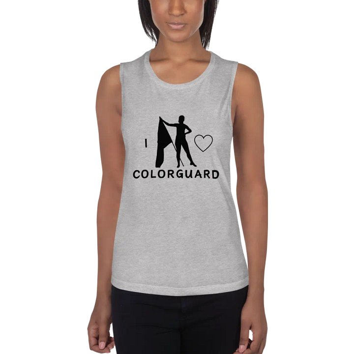 I <3 COLORGUARD Tank Top product image (9)