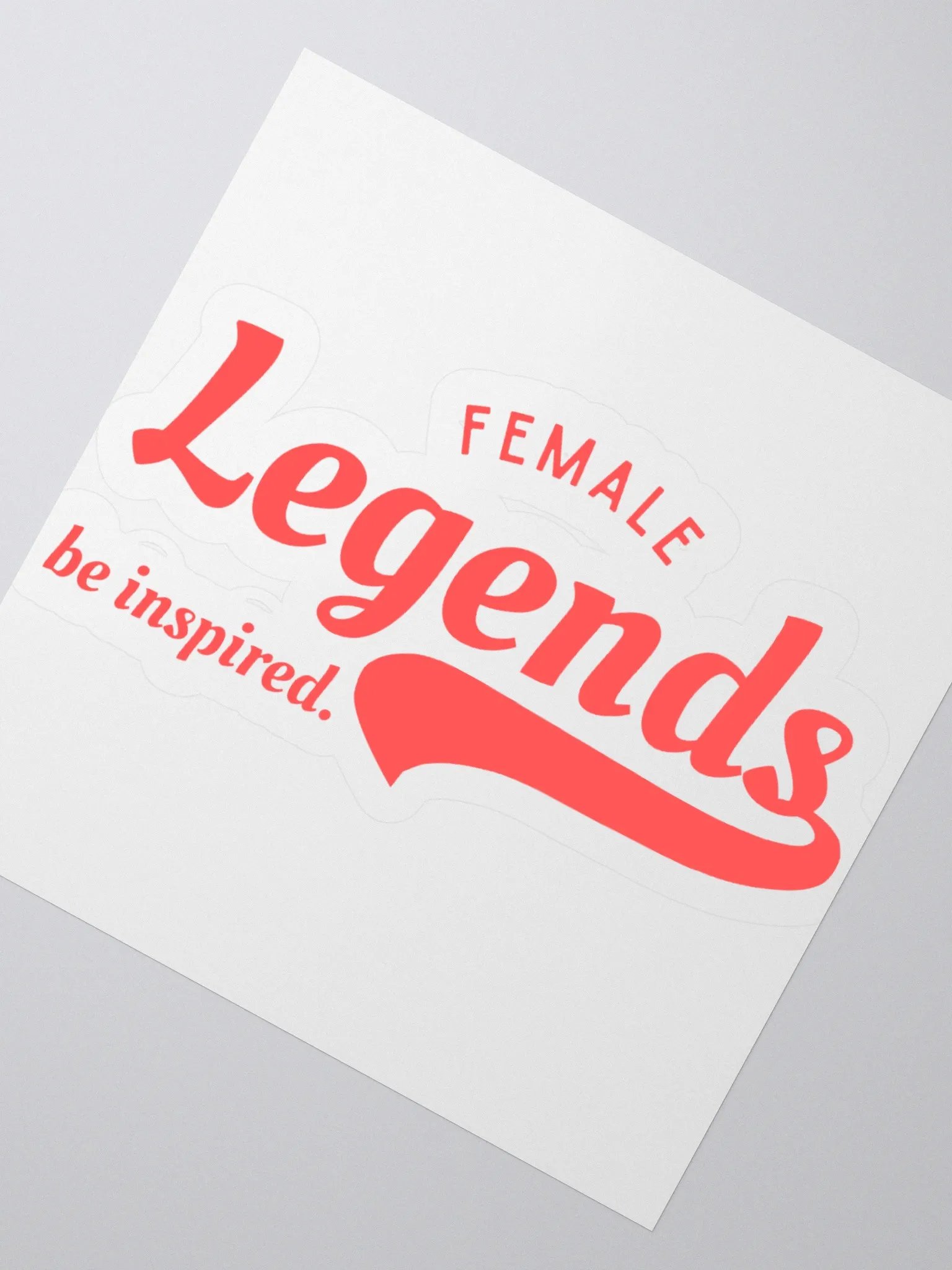 Female Legends Sticker. product image (4)