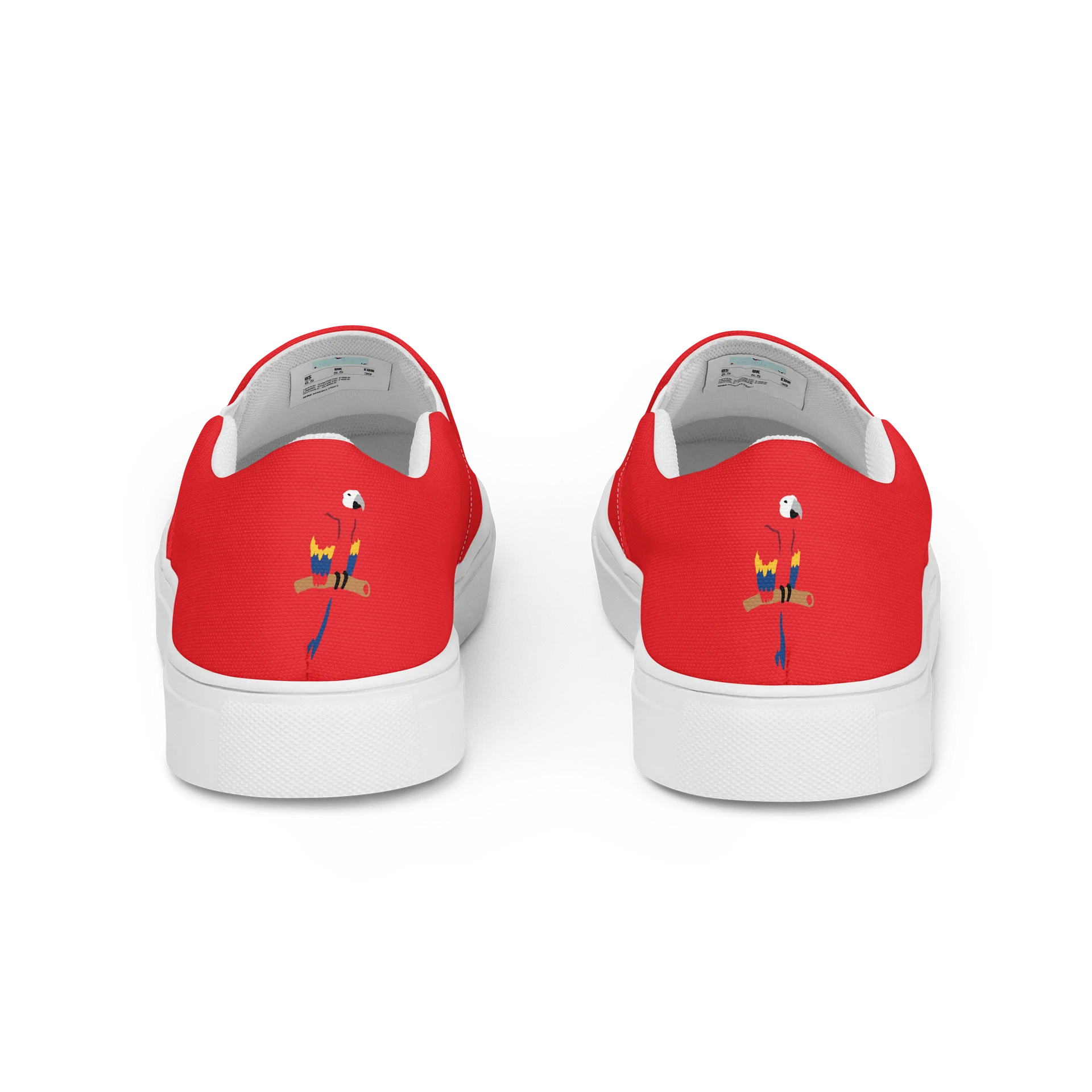 Colorful Bird Slip-On Canvas Shoes product image (4)