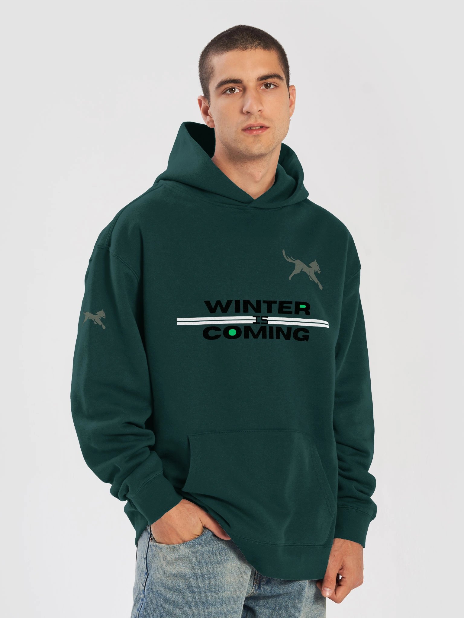 AQRA Graphic Relaxed Hoodie product image (2)