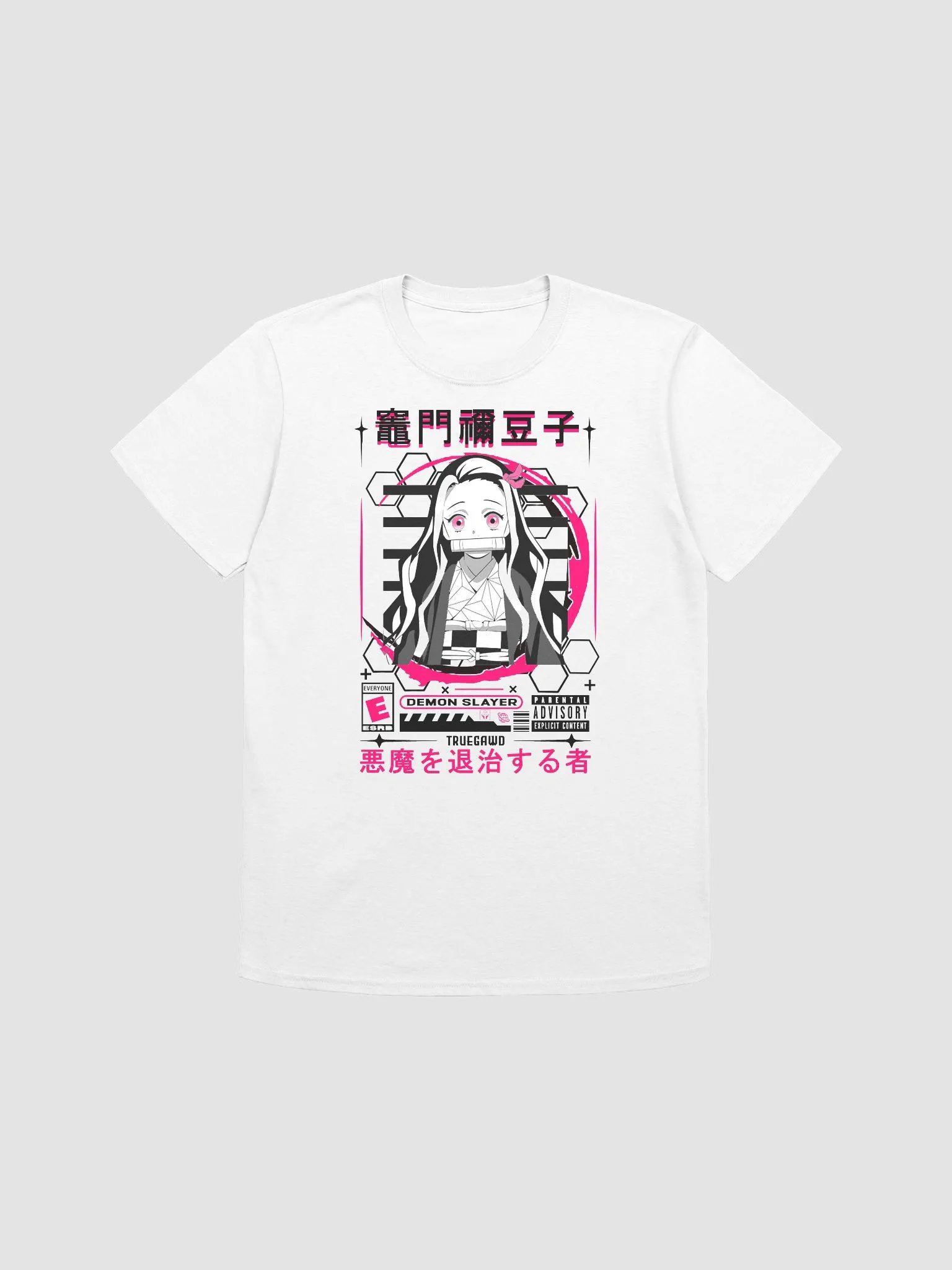 Nezuko Streetwear (White Shirt) product image (1)