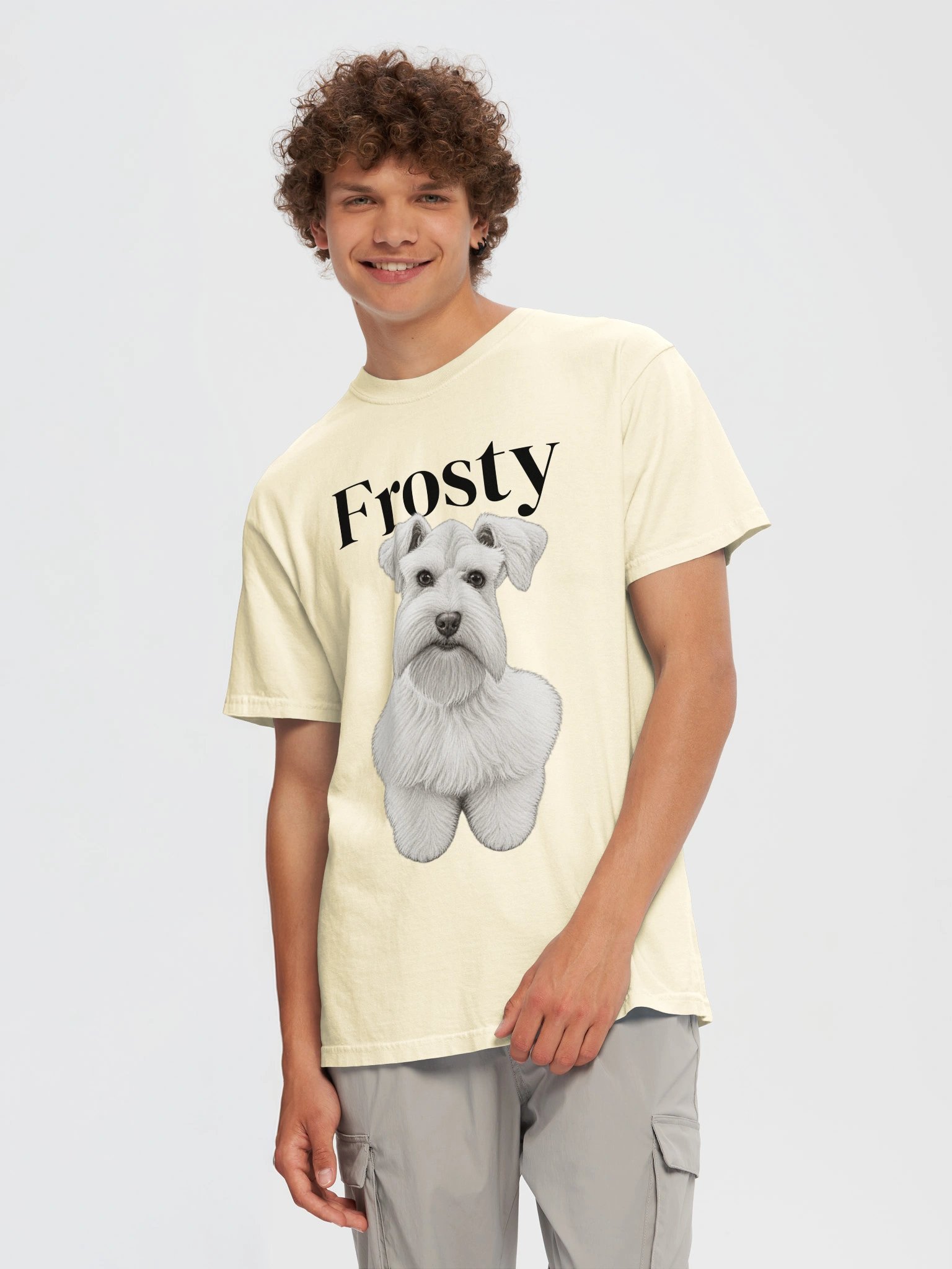 Custom Pet Portrait & Name Tshirt product image (6)