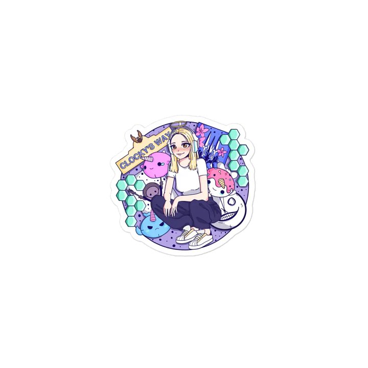 Clocky's Way Magnet product image (1)