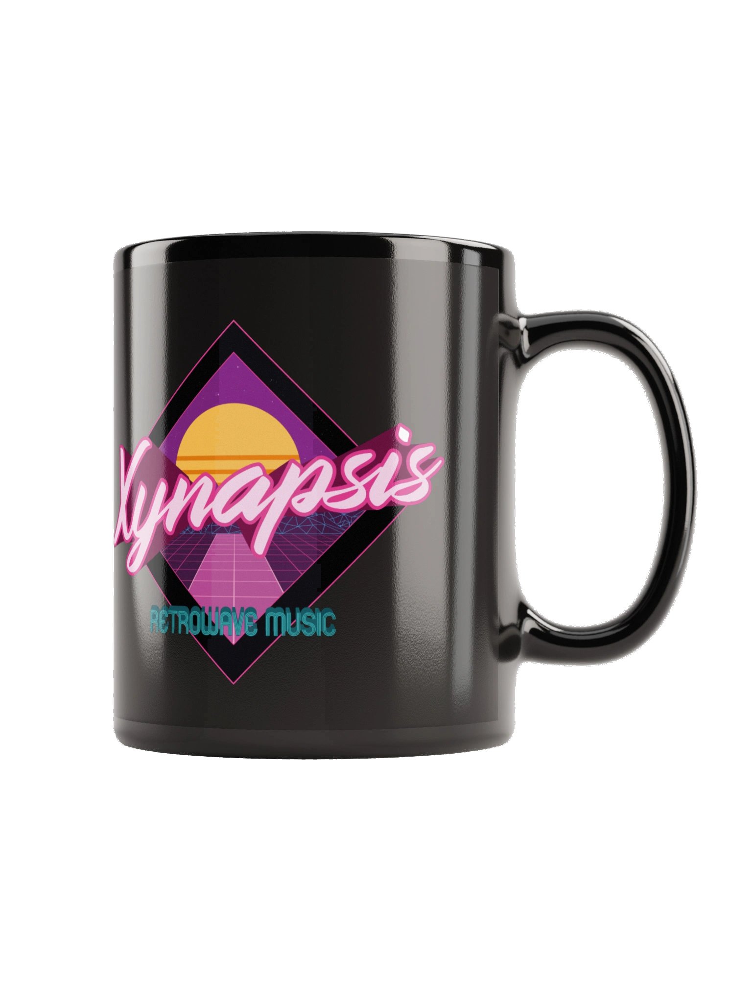 Xynapsis Black Glossy Mug product image (3)