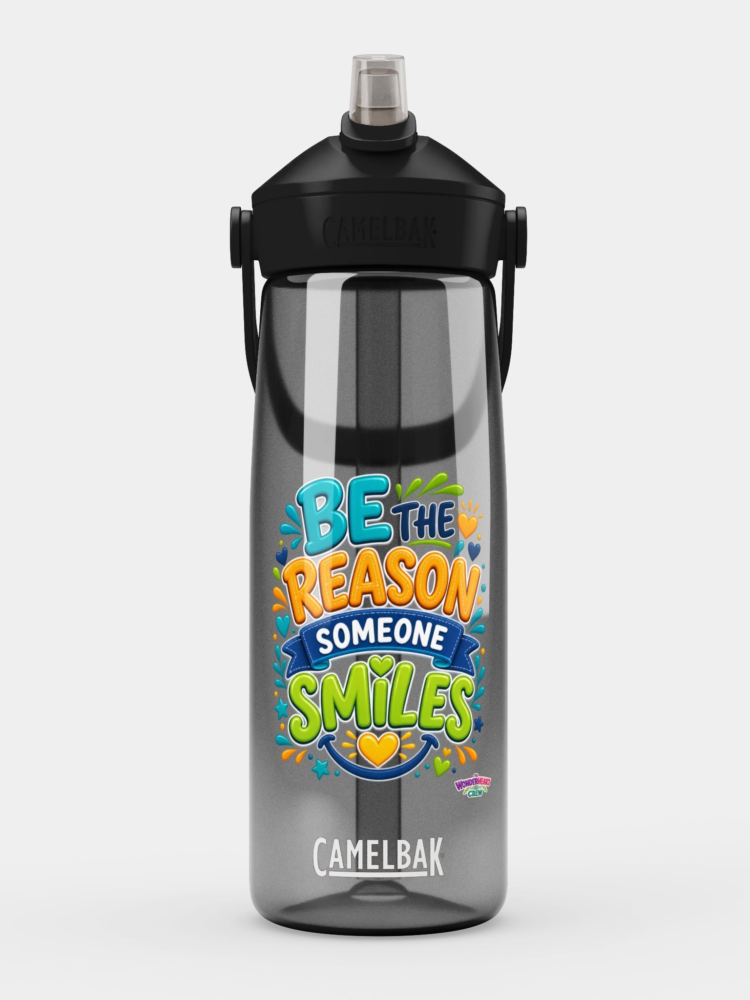 CamelBak Thrive® Flip Straw Inspirational Water Bottle - Be The Reason Someone Smiles product image (1)
