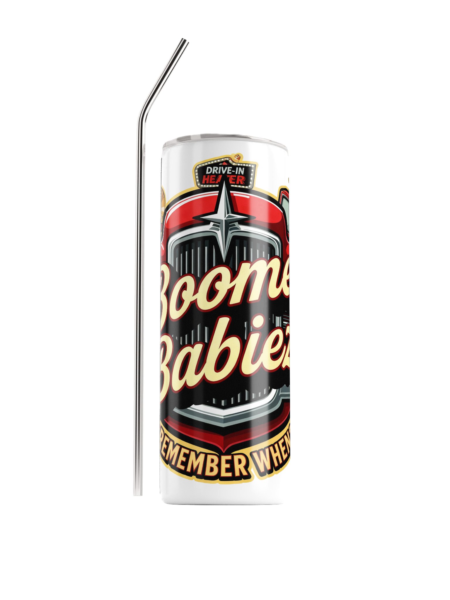 Boomer Babiez Retro Stainless Steel Tumbler product image (1)