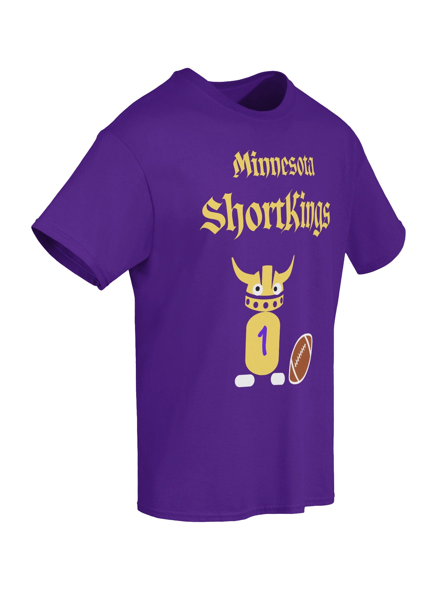 Minnesota Short Kings purple T-Shirt product image (6)
