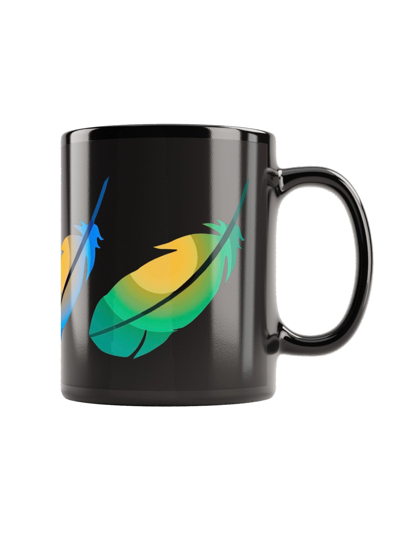 Black Feather Mug product image (6)