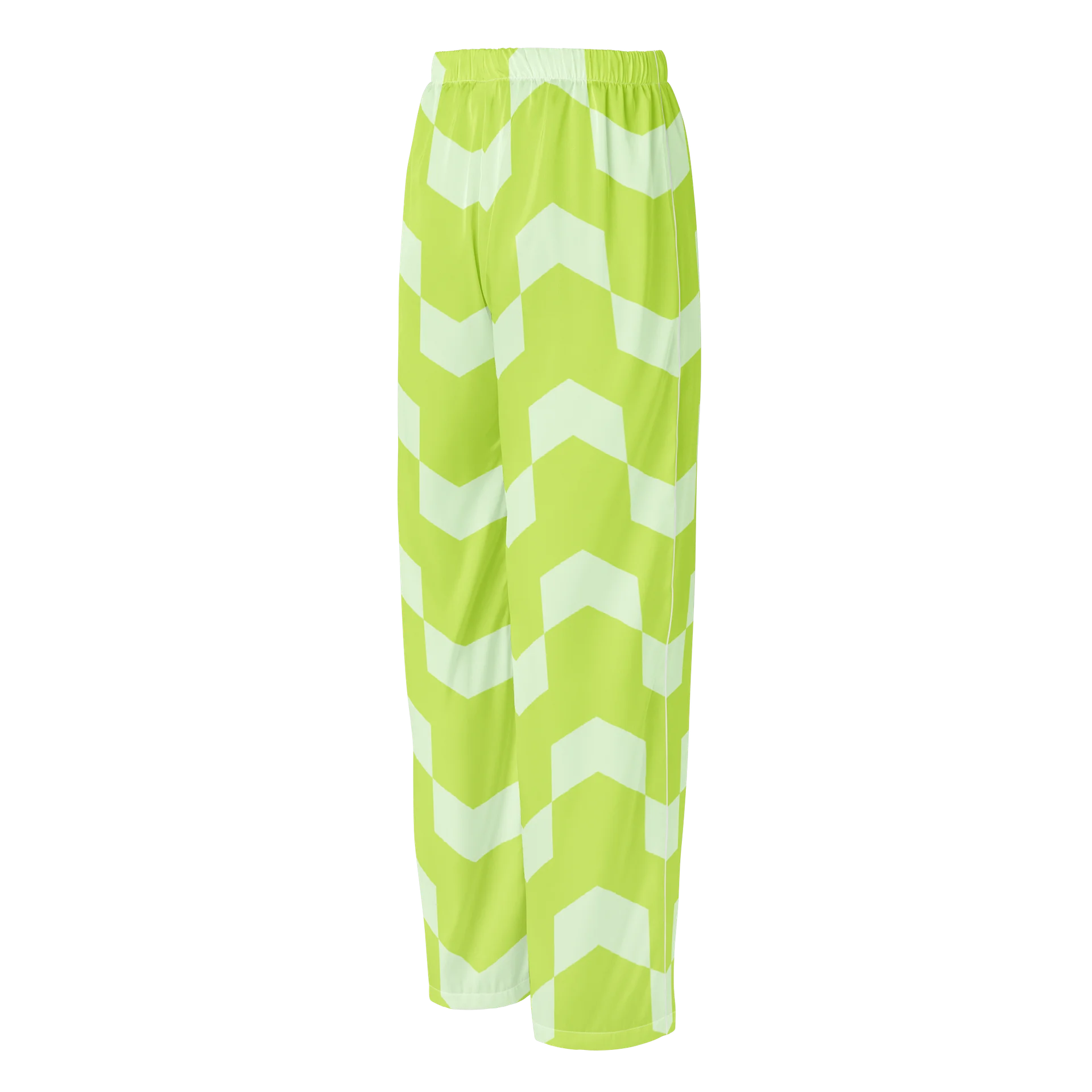 Green Chevron Pajama Pants product image (2)