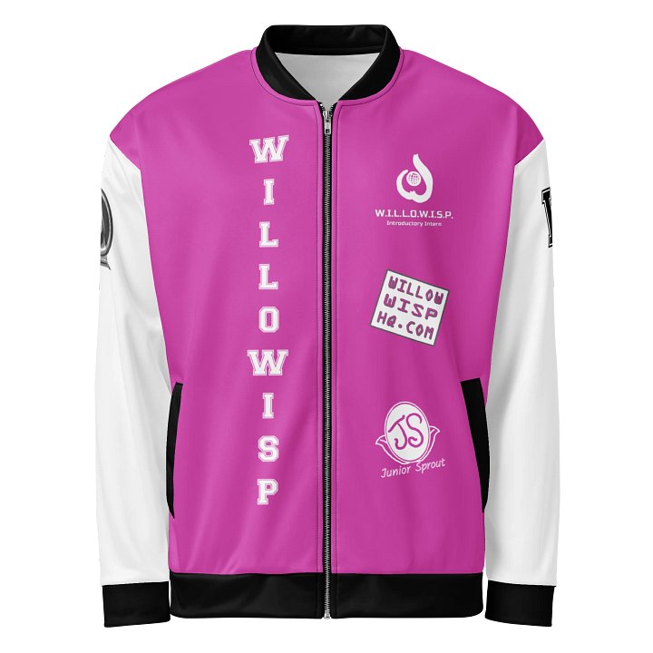 WILLOWISP Intern Varsity Jacket (Pink) product image (1)
