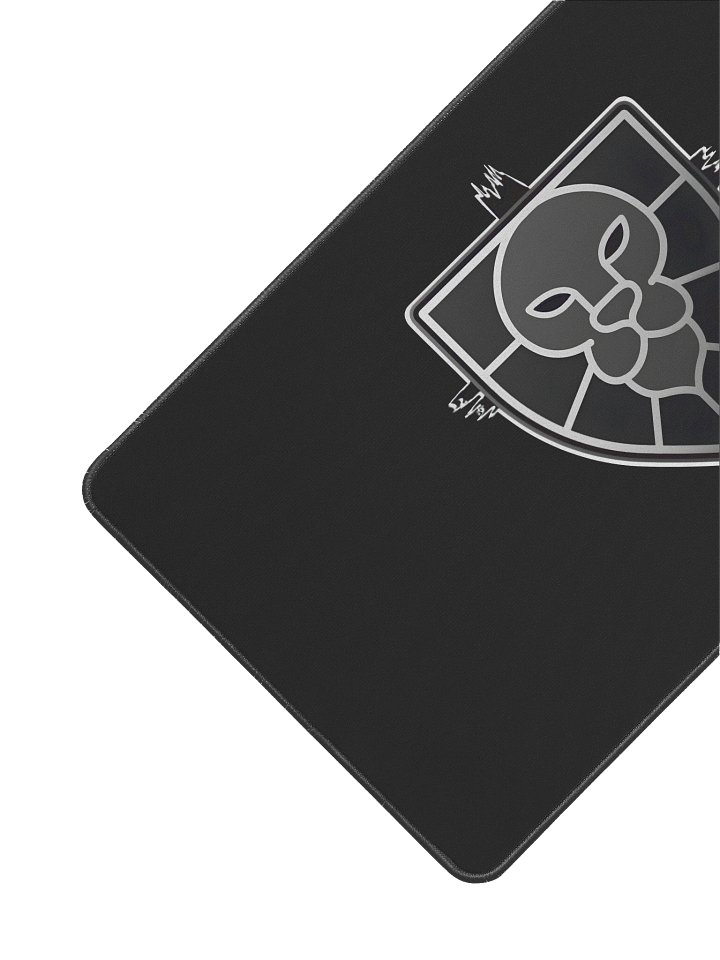 Lion Shield Medium Desk Mat (Black) product image (2)