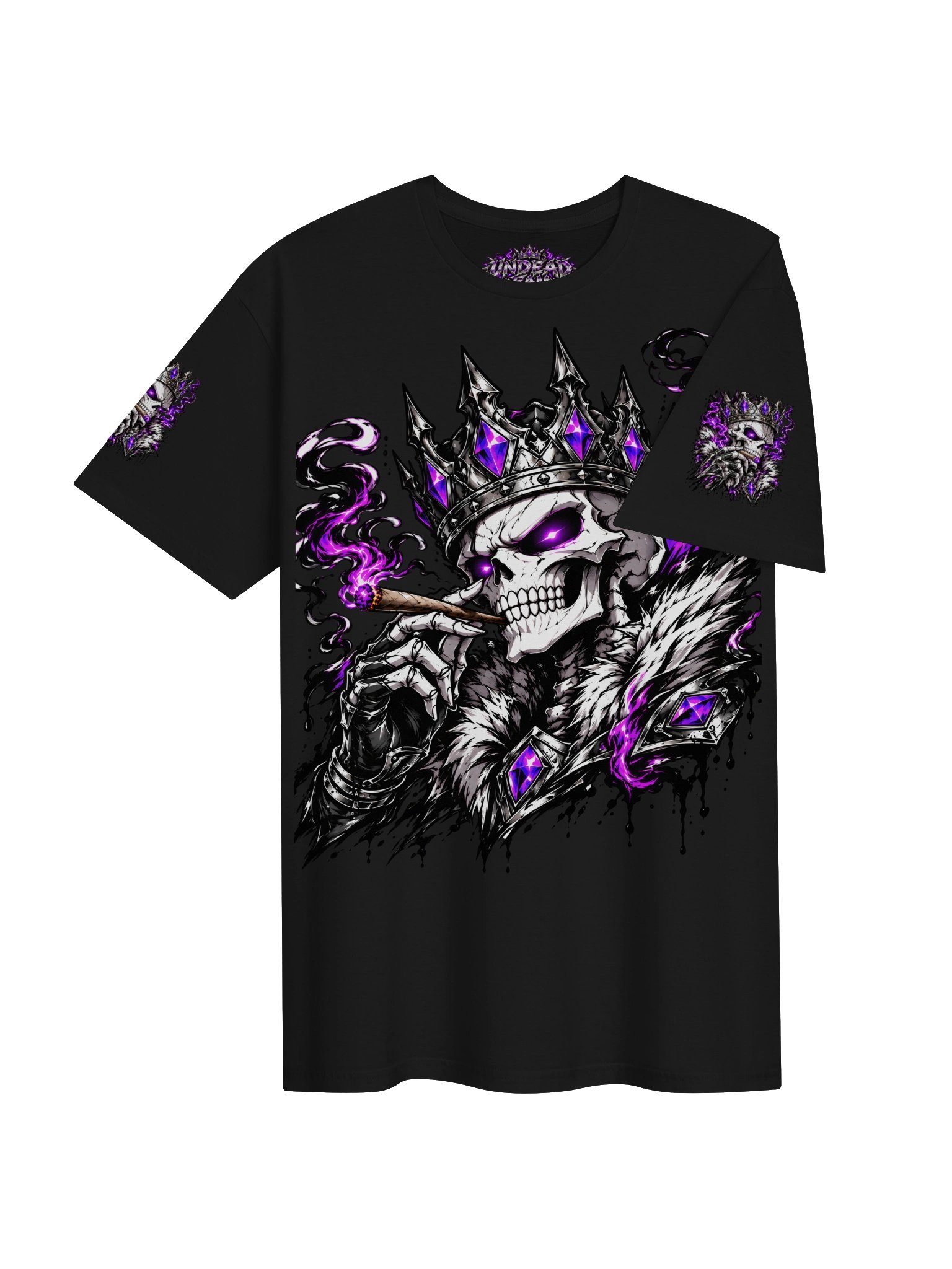 Smoked Up NecroKing Tee product image (4)