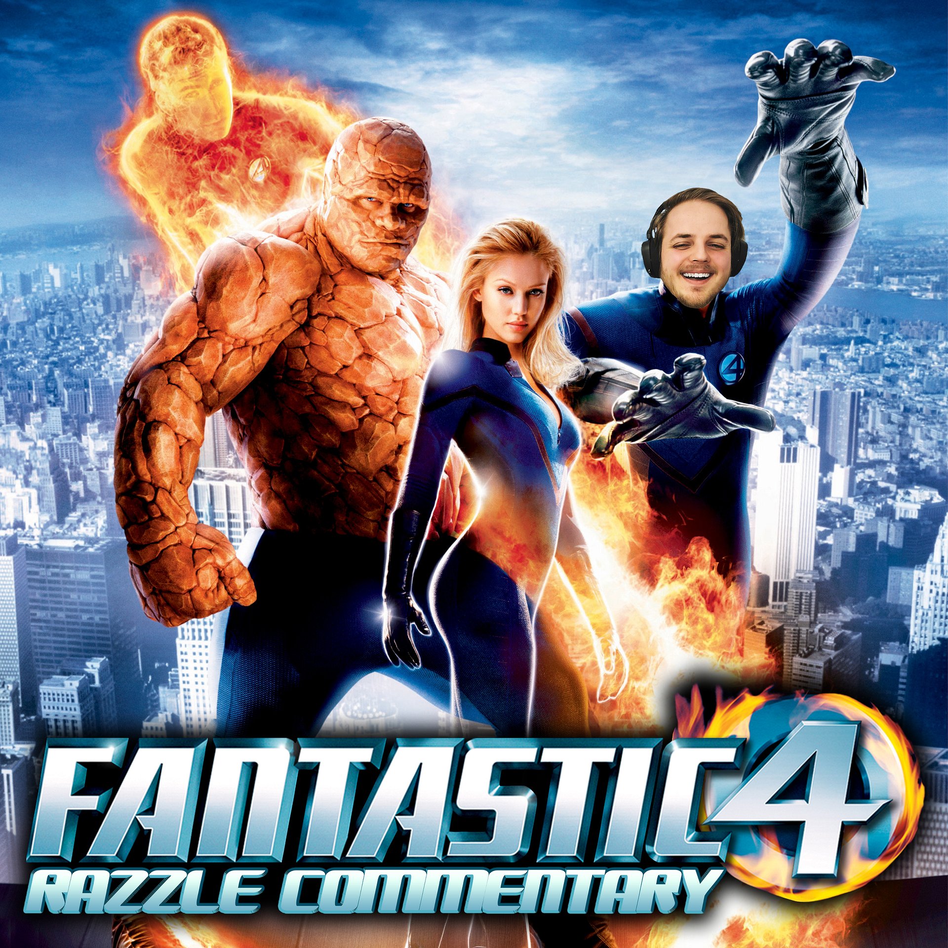 Fantastic Four (2005) - RAZZLE Commentary Full Audio Track product image (1)