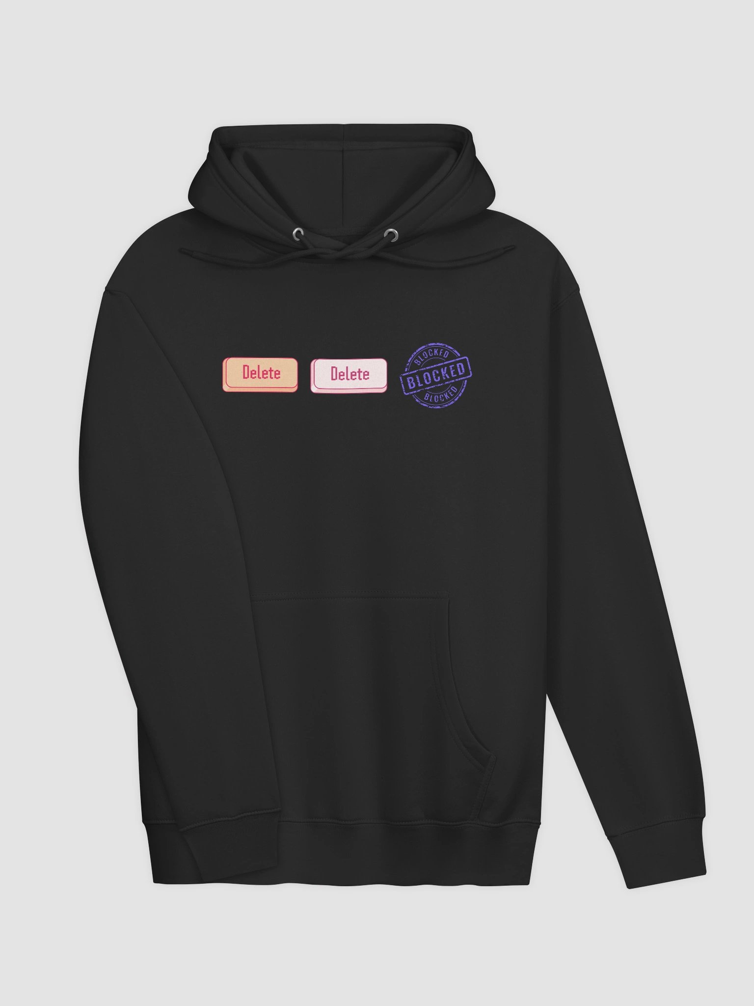 DELETE DELETE BLOCK HOODIE product image (21)