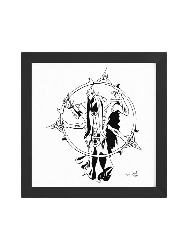 Ringwraith - Framed Matte Poster product image (1)