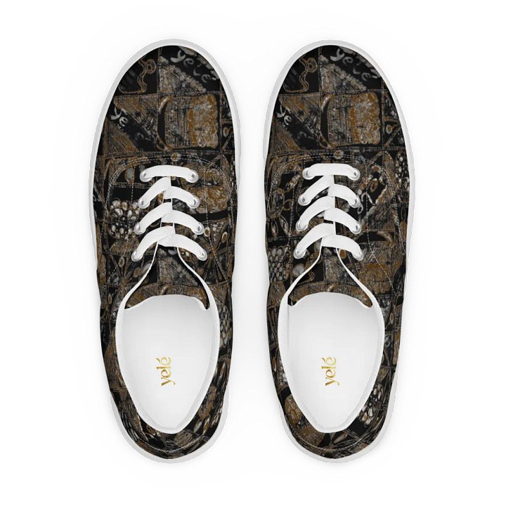Geometric Glamour Lace-Up Shoes product image (1)