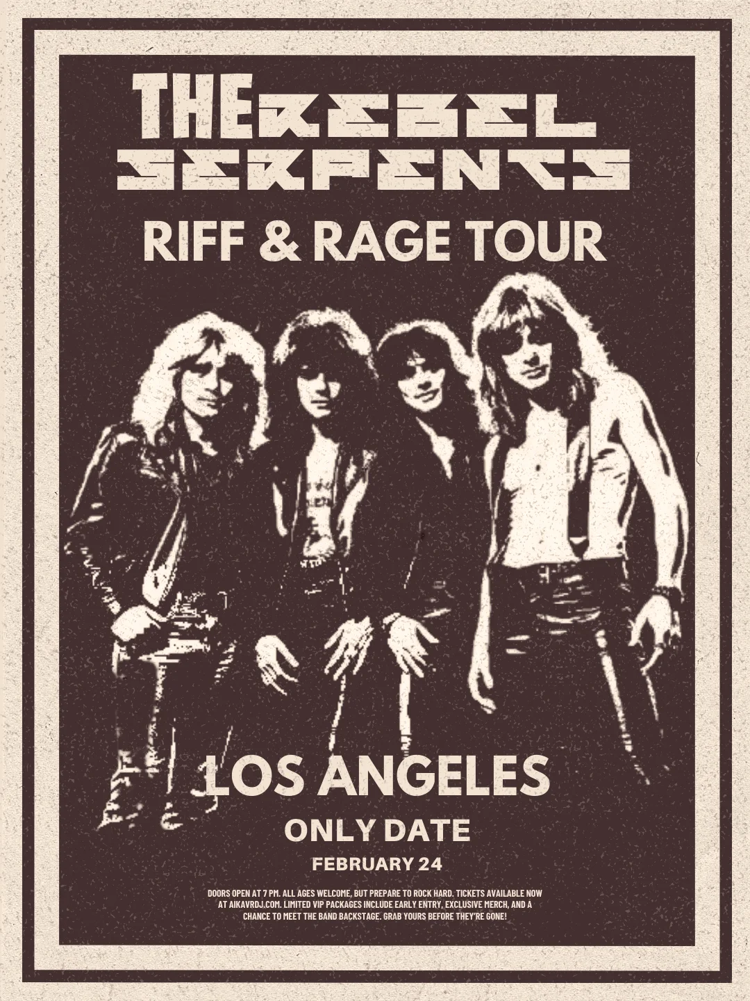 The Rebel Serpents - Live in LA product image (2)