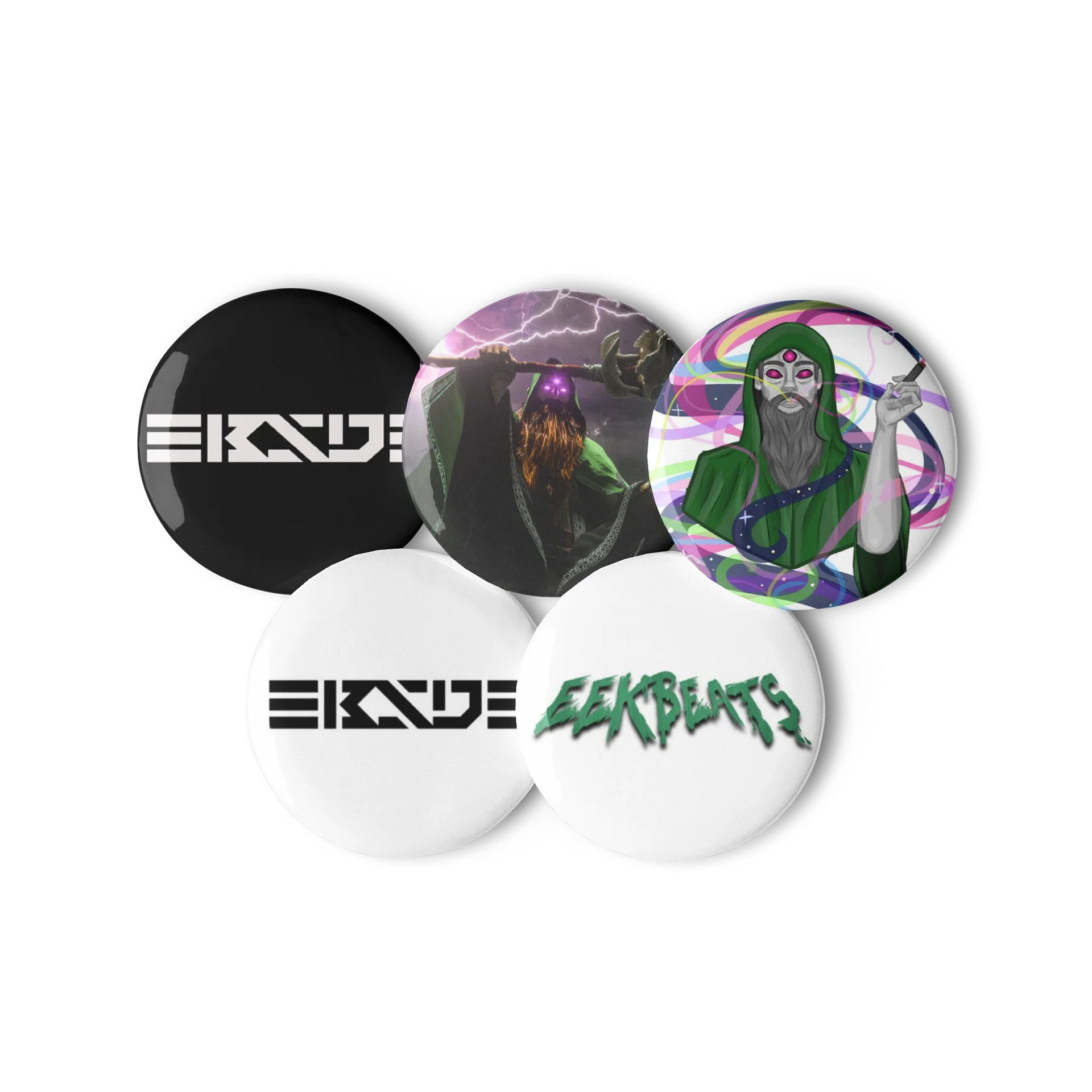 EBSDE X EekBeats Pin Buttons Set product image (3)
