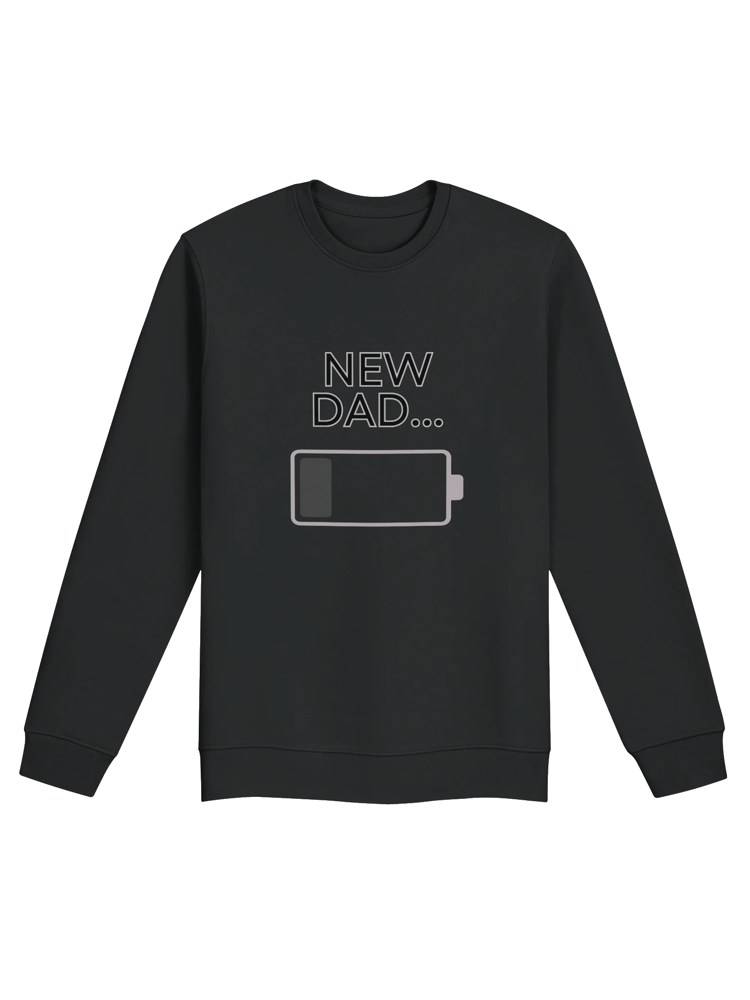 New Dad Energy Depletion Sweatshirt product image (2)