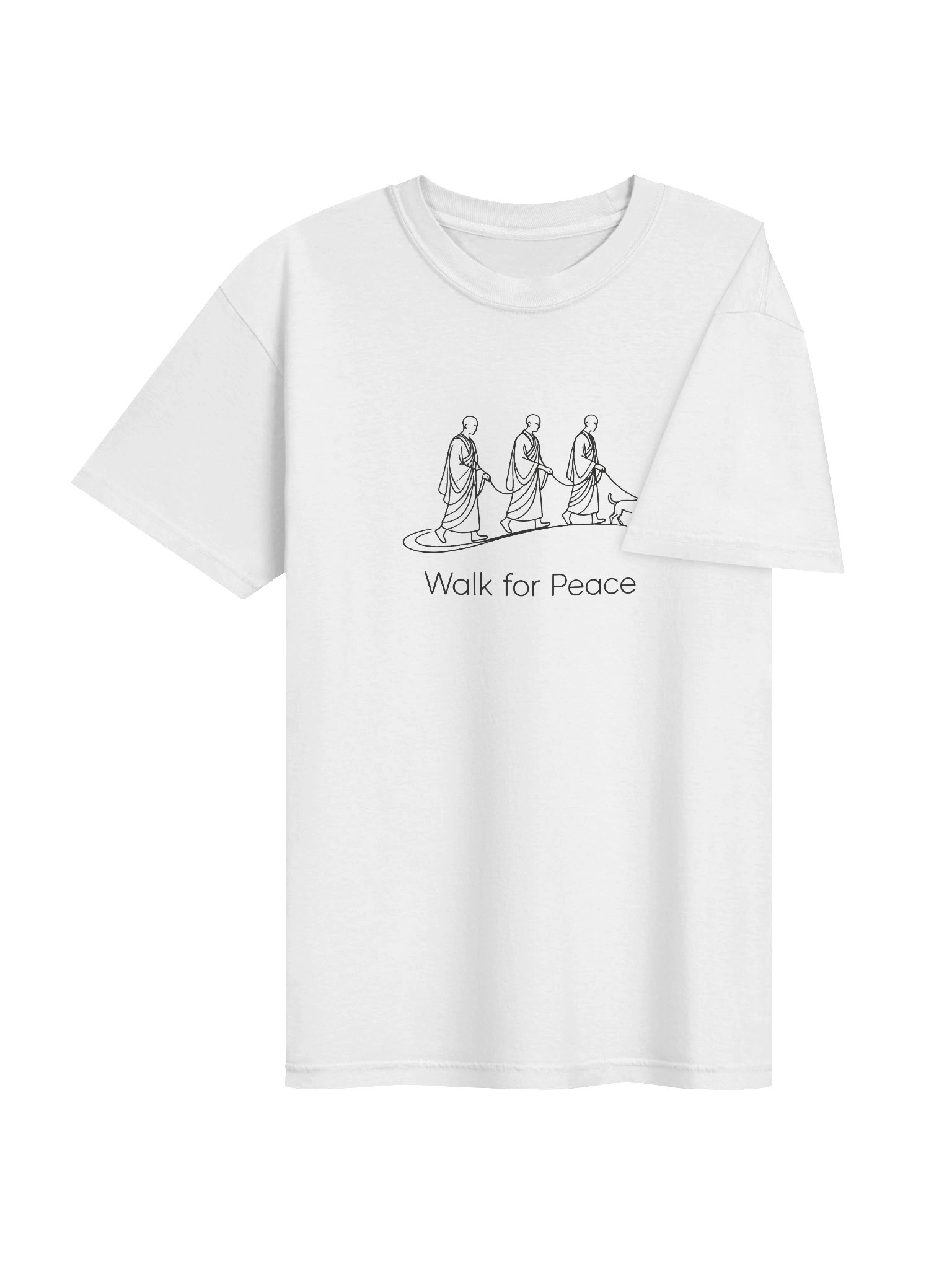 Walk for Peace Heavyweight Tee (Light) product image (17)