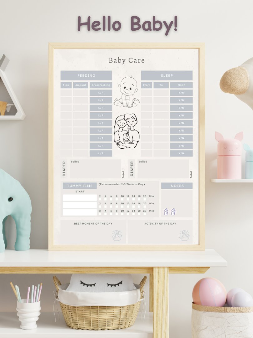 Baby Care Daily Tracker product image (1)