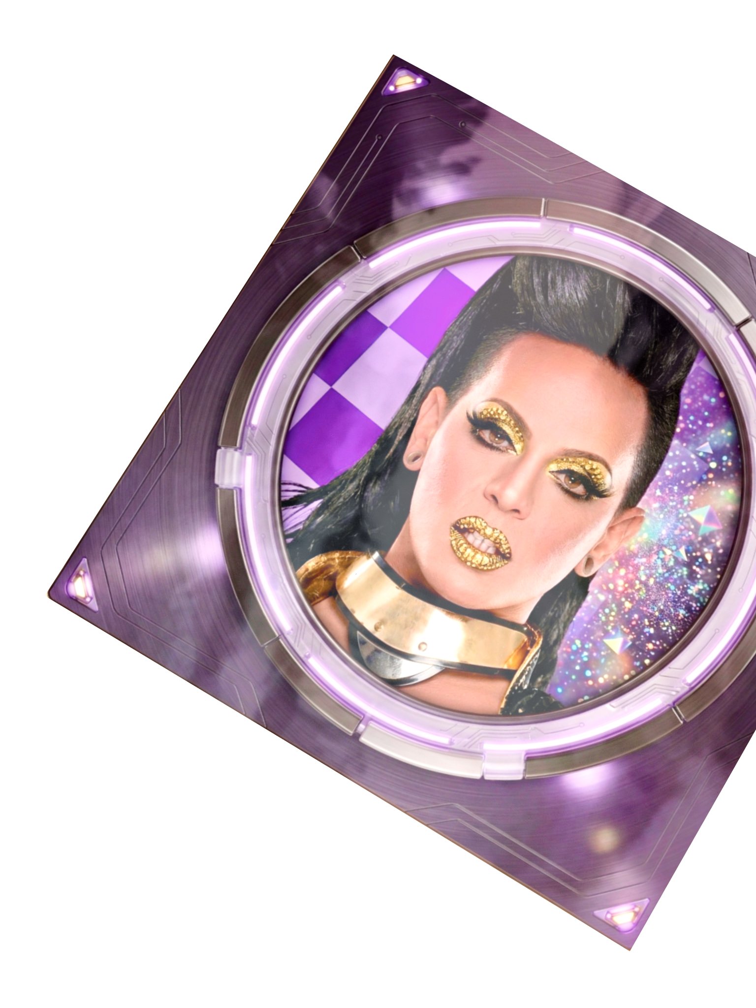 "Season 4 Promo Portal" Kiss-Cut Holographic Sticker product image (2)