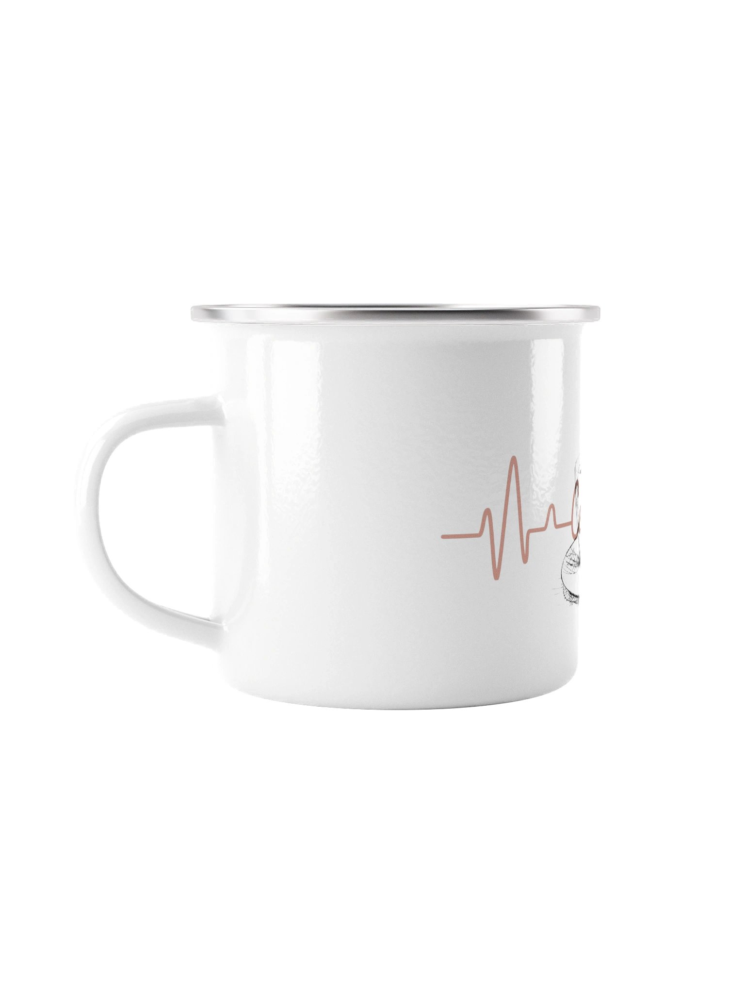 Coffee EKG Camp Mug product image (1)