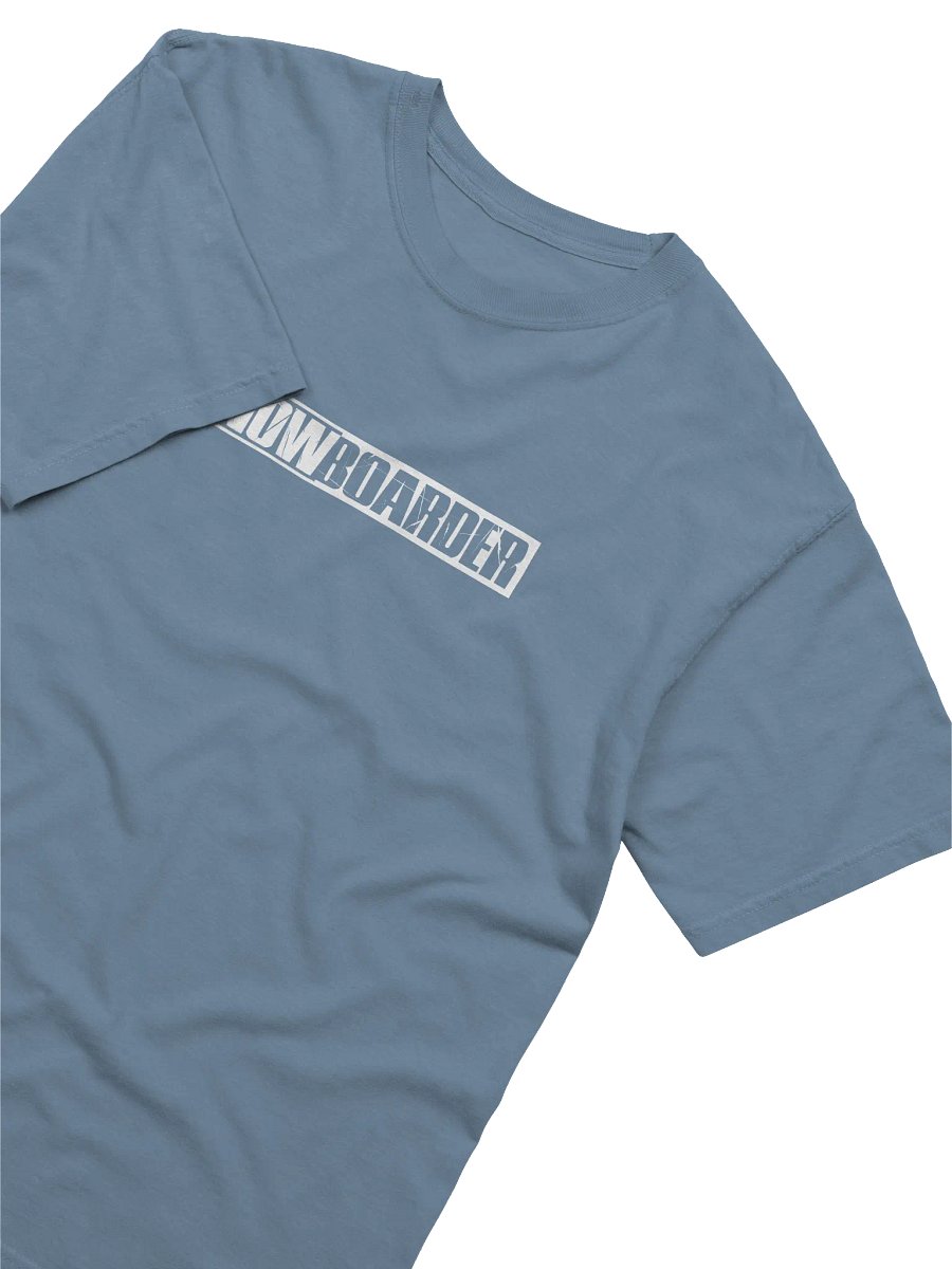 Snowboarder Lockup Logo | Crew T-Shirt (Dark) product image (14)