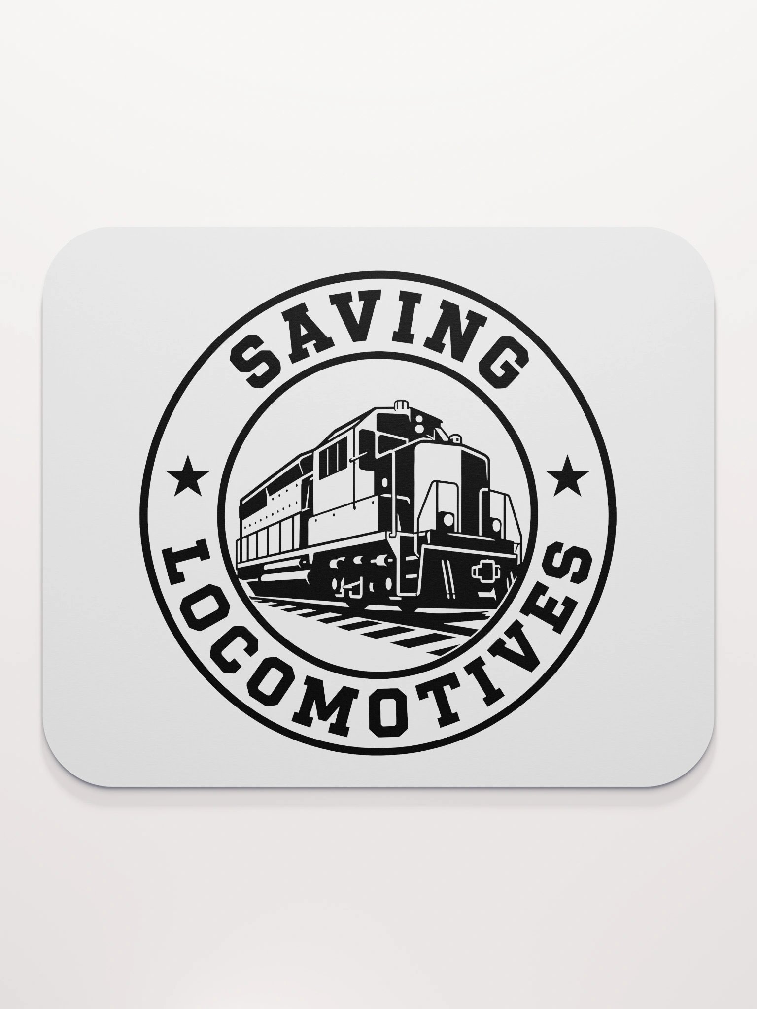 Saving Locomotives Railroad Mouse Pad product image (2)