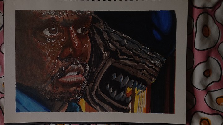 Original Sketch Art: Alien Earth - Hairtrigger product image (2)
