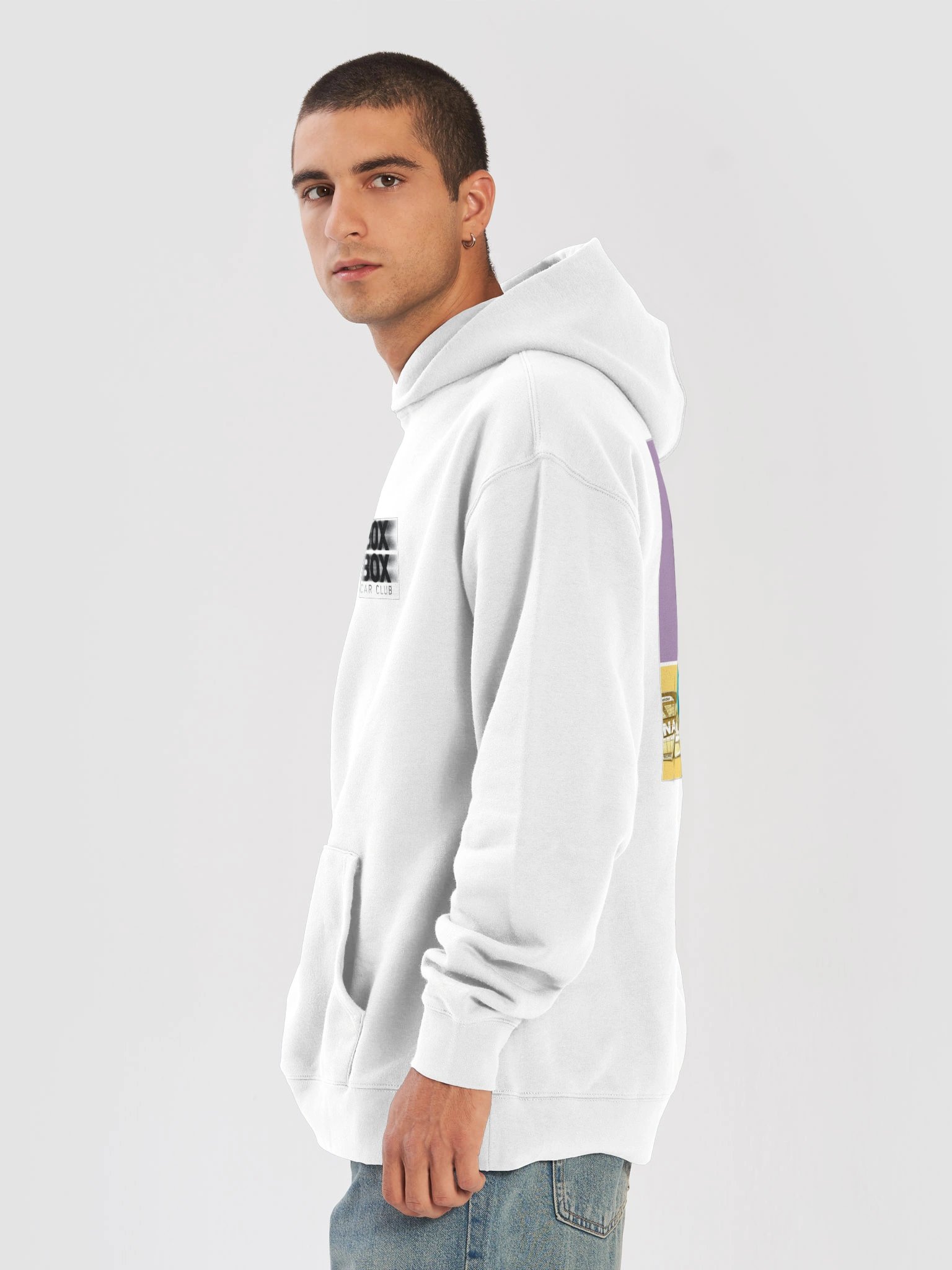 BOXBOX Retro Racing Car Club Hoodie product image (8)
