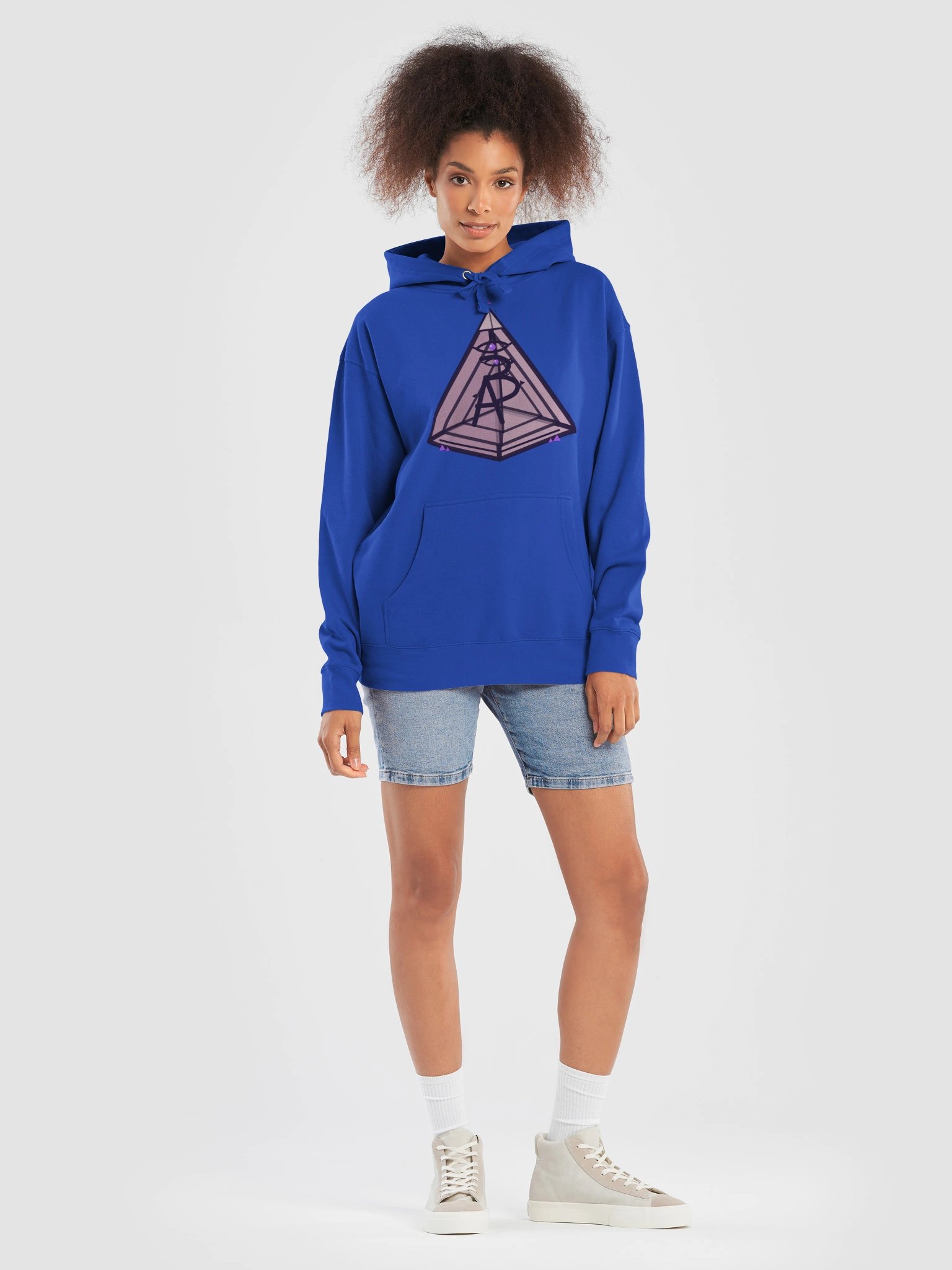 AP-3 6D Pyramid Hoodie — Blue product image (7)