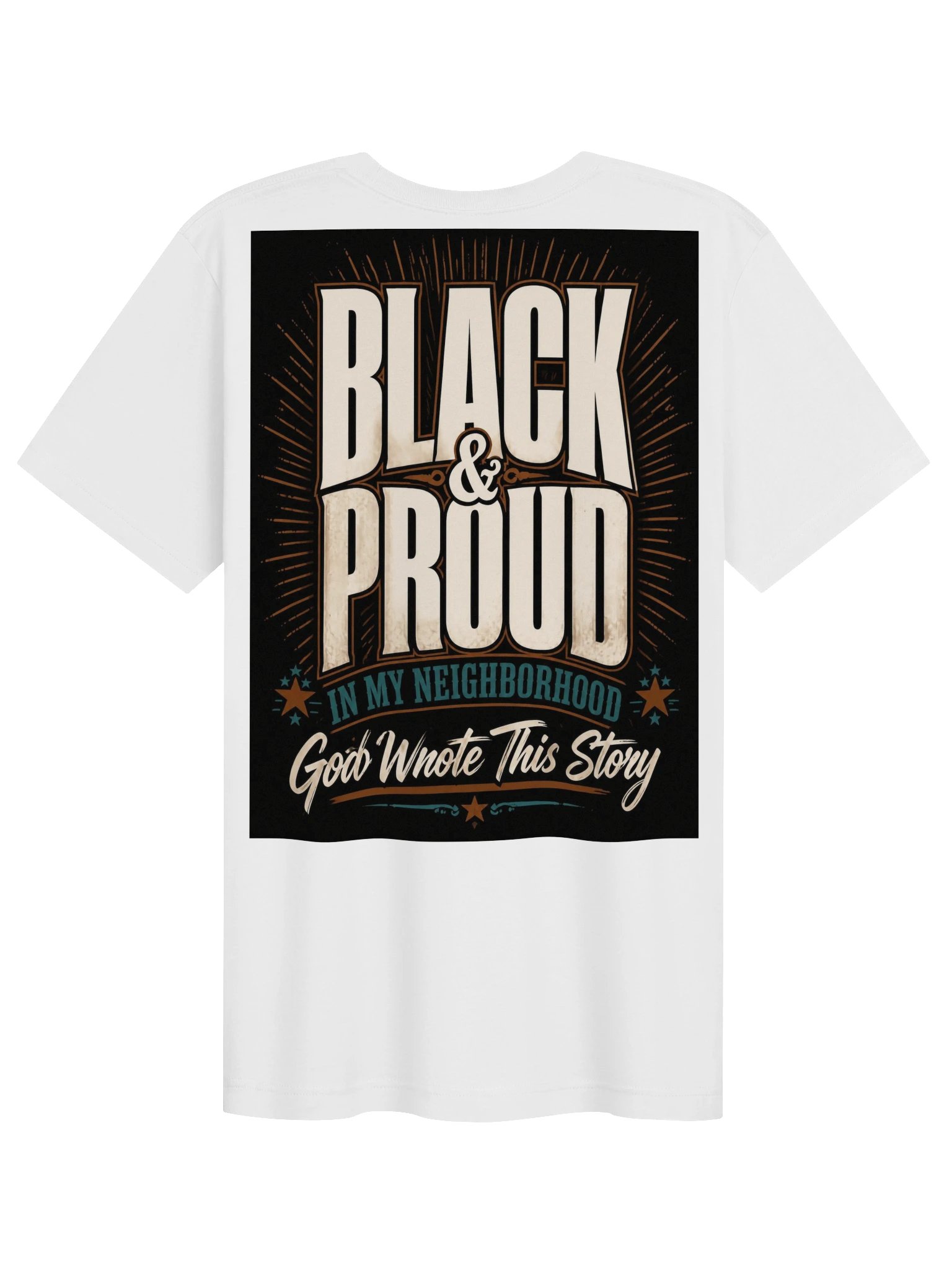 Country In My Blood Black & Proud T-Shirt product image (4)