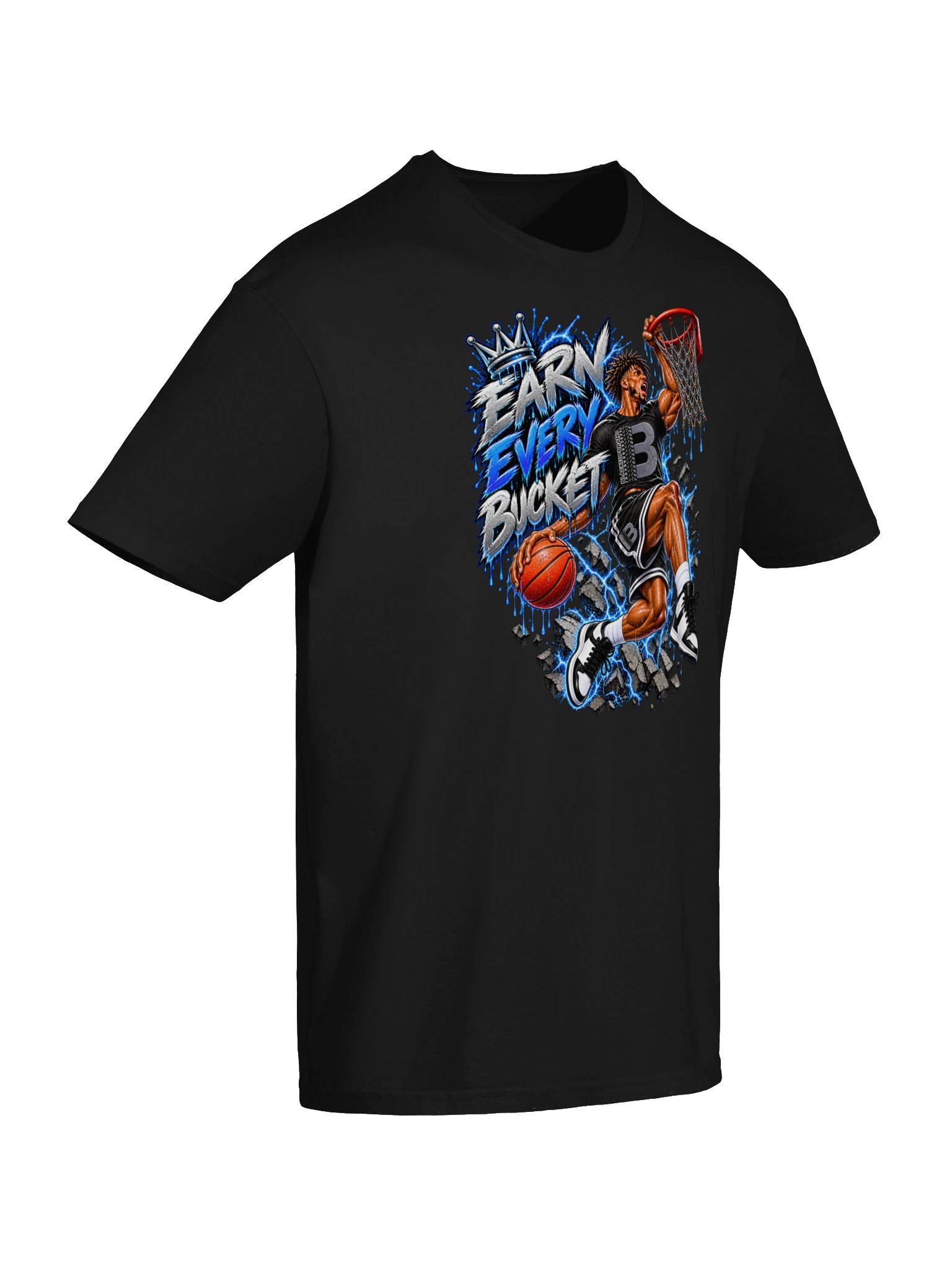 Blacktop Brand Earn Every Bucket Classic Tee product image (63)