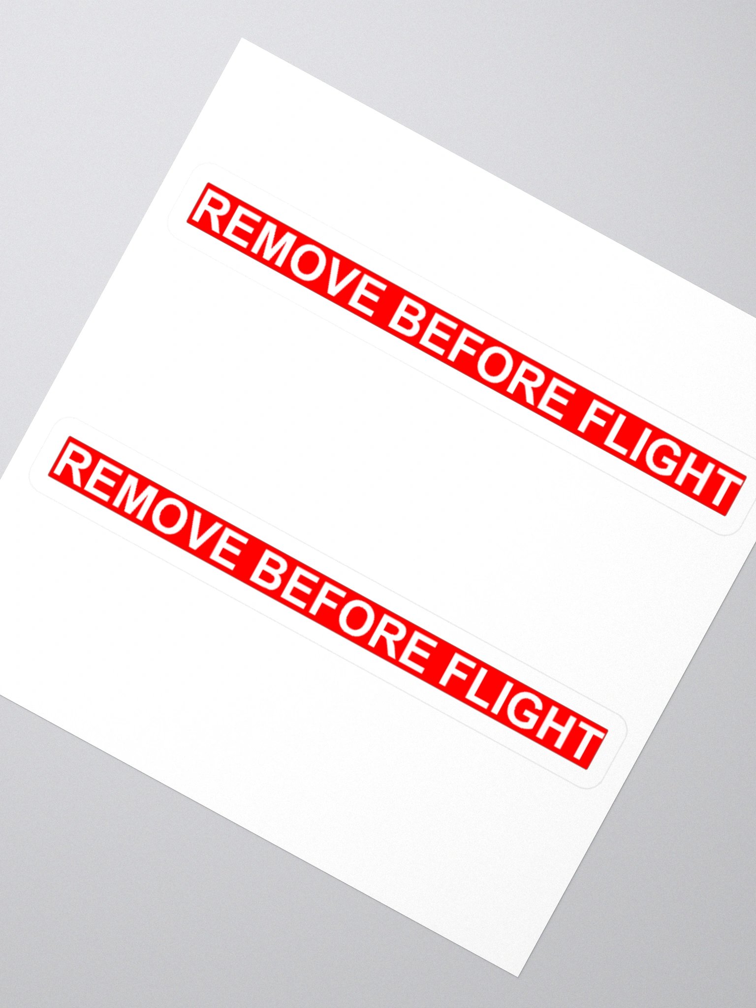 REMOVE BEFORE FLIGHT Sticker product image (1)