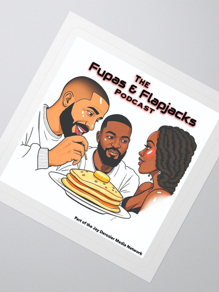 Fupas And Flapjacks Podcast Sticker product image (4)